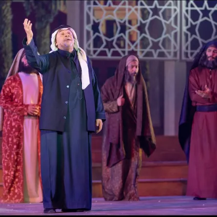 مسرحية معلقاتنا امتداد اجداد