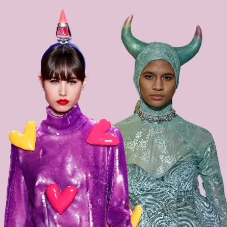 إطلالات غير تقليدية من أسبوع الموضة في نيويورك