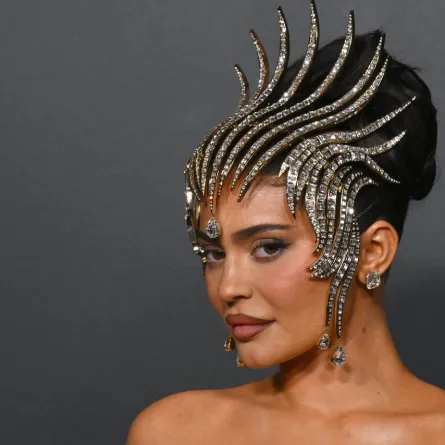 Kylie Jenner arrives to the opening of the Thierry Mugler: Couturissime exhibition at the Brooklyn Museum in the Brooklyn borough of New York City, on November 15, 2022. ANGELA WEISS / AFP