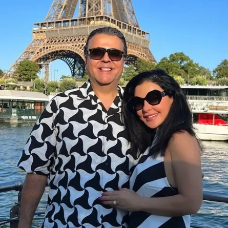 ماغي بو غصن وزوجها - مصدر الصورة انستغرام ماغي بو غصن 