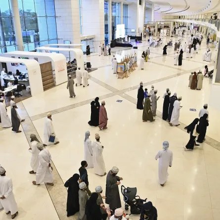 معرض مسقط للكتاب- مصدر الصوره الموقع اللكتروني للمعرض