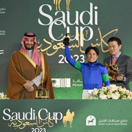 تتويج الفائزين بكأس السعودية 