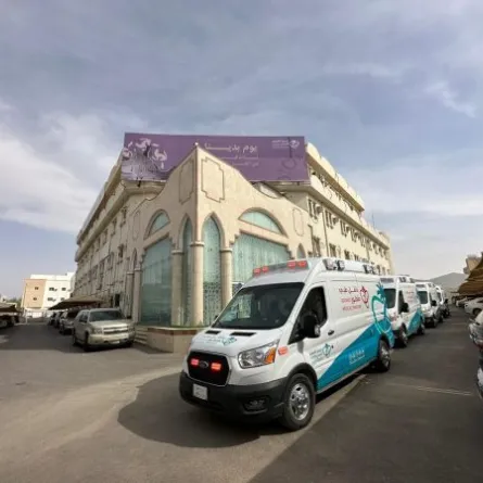 سيارات إسعاف حديثة وعالية التجهيز