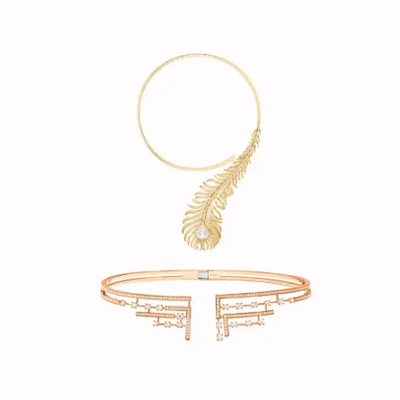 عقود ألماس مفتوحة لإطلالة ملكية ساحرة لعروس 2023