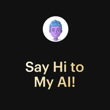 مدعوما من ChatGPT.. سناب شات يطرح روبوت دردشة يسمى "My AI" - الصورة من حساب سناب شات على تويتر