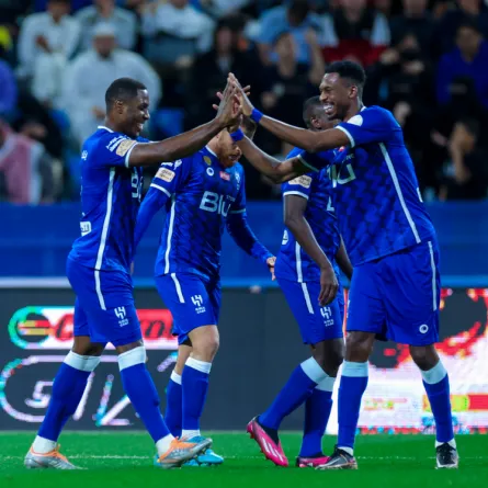 الهلال السعودي يفوز على التعاون في منافسات الدوري السعودي - الصورة من حساب النادي على تويتر