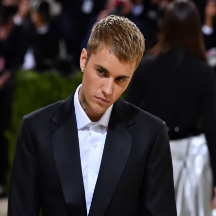 Justin Bieber at the Metropolitan Museum of Art on September 13, 2021 in New York. Angela WEISS / AFP