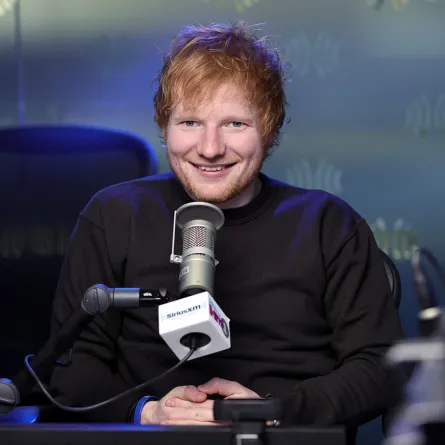 Ed Sheeran visits SiriusXM at SiriusXM Studios on October 17, 2022 in New York City. Jamie McCarthy/Getty Images/AFP