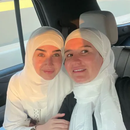 هنا الزاهد وهنا شيحة - الصورة من حساب هنا الزاهد على انستغرام