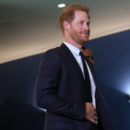 Prince Harry at the United Nations Headquarters on July 18, 2022 in New York City. Santiago/Getty Images/AFP