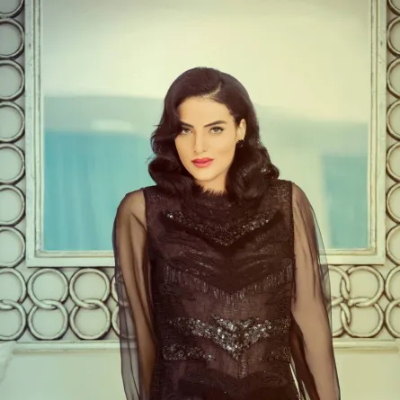 حورية فرغلي - الصورة من صفحتها الرسمية على الفيس بوك