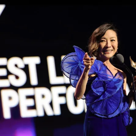 Michelle Yeoh on March 04, 2023 in Santa Monica, California. Amy Sussman/Getty Images/AFP