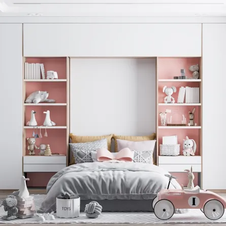 لا بدّ من اختيار الأثاث العملي لغرف نوم الأطفال