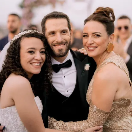 ريهام عبد الغفور تحتفل بحفل زفاف ابنة شقيقها - صورة من حسابها الرسمي على "إنستغرام"