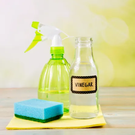 الخل الأبيض قد يفسد بعض الأسطح