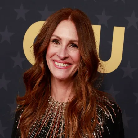 Julia Roberts at the Fairmont Century Plaza Hotel in Los Angeles, California on January 15, 2023. Michael TRAN / AFP