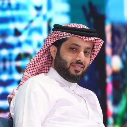 رئيس الهيئة العامة للترفيه يهنئ القيادة بمناسبة يوم العلم. الصورة من هيئة الترفيه