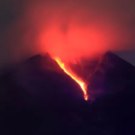 ثورة بركان جبل ميرابي