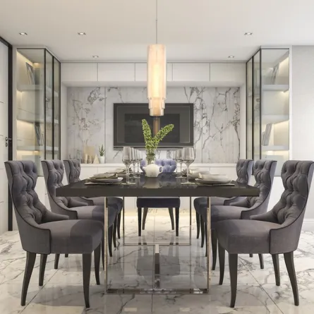 غرفة طعام فخمة