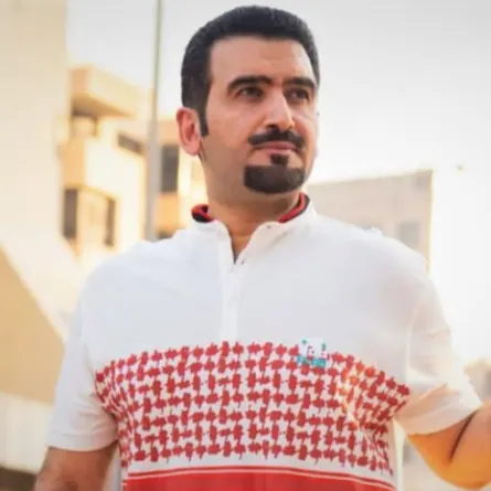 أحمد ايراج- الصورة من حسابه  على الانستغرام