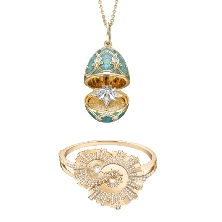 مجوهرات من وحي الفضاء لإطلالة حالمة للعروس الرومانسية