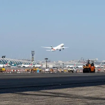  مطار دبي الدولي يحقق المركز الأول عالميًّا في قائمة المطارات الأكثر ازدحامًا. الصورة من "وام"