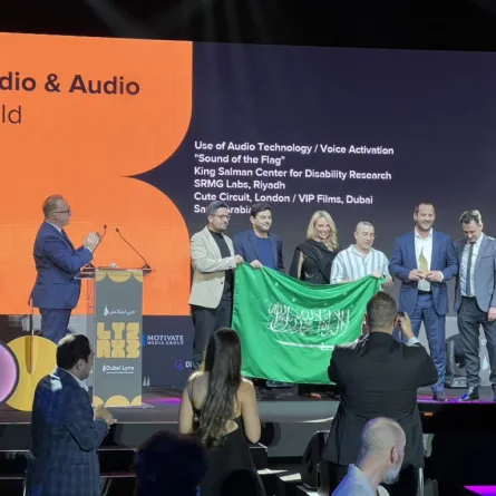 SRMG Labs يفوز بالجائزة الذهبية في "دبي لينكس" بالشراكة مع مركز الملك سلمان لأبحاث الإعاقة