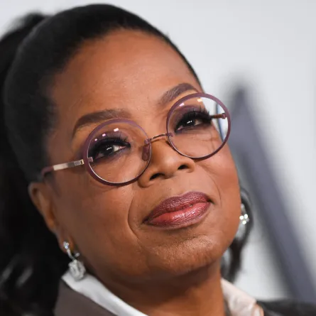 Oprah Winfrey arrives for the premiere of "The 1619 Project" at the Academy Museum of Motion Pictures in Los Angeles, California, on January 26, 2023. VALERIE MACON / AFP