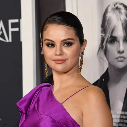  Selena Gomez at TCL Chinese Theatre on November 02, 2022 in Hollywood, California. Jon Kopaloff/Getty Images/AFP