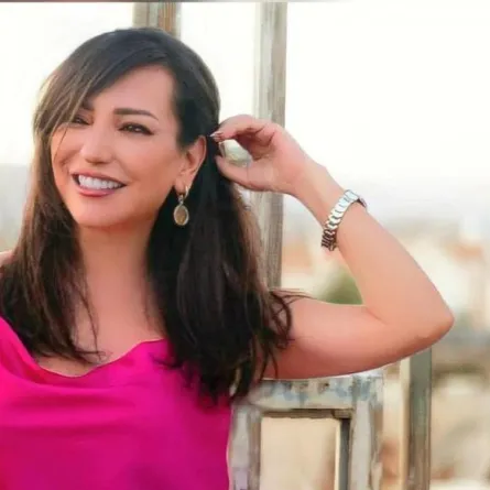 أمل عرفة - الصورة من حسابها على فيسبوك