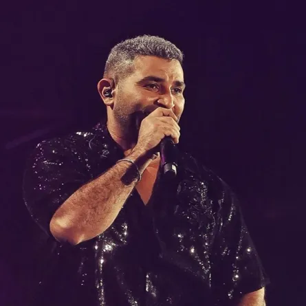 أحمد سعد - صورة من صفحته على انستغرام