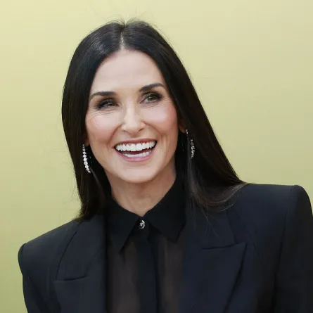 Demi Moore on March 9, 2023, at the Pacific Design Center in West Hollywood, California. Michael Tran / AFP