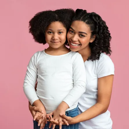 صورة لأم وابنتها