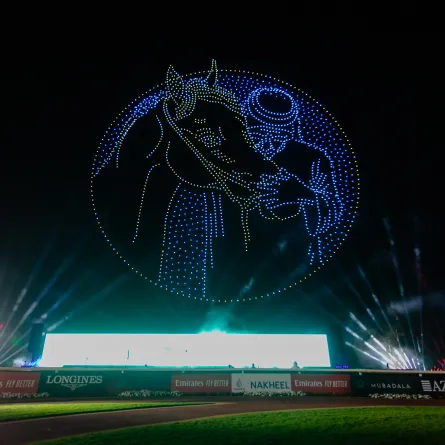 انطلاق النسخة 27 من كأس دبي العالمي. الصورة من مكتب دبي الإعلامي