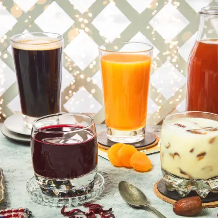 المشروبات الرمضانية والسعرات الحرارية