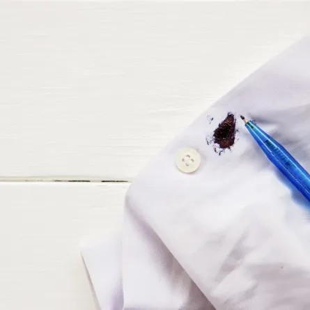 إزالة بقع الحبر