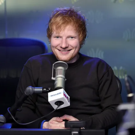 Ed Sheeran visits SiriusXM at SiriusXM Studios on October 17, 2022 in New York City. Jamie McCarthy/Getty Images/AFP 