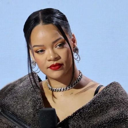 Rihanna at Phoenix Convention Center on February 09, 2023 in Phoenix, Arizona. Mike Coppola/Getty Images/AFP