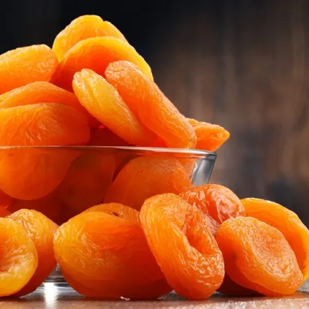 صورة للمشمش المجفف