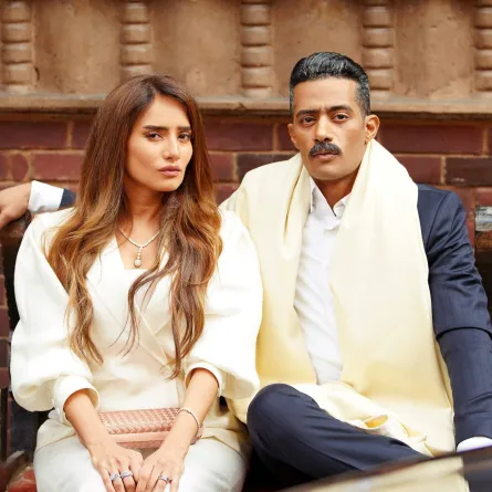 زينة ومحمد رمضان - الصورة من حساب محمد رمضان على الفيس بوك