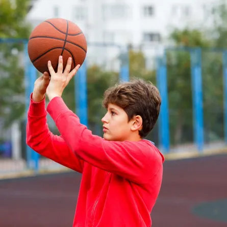 صورة لطفل رياضي