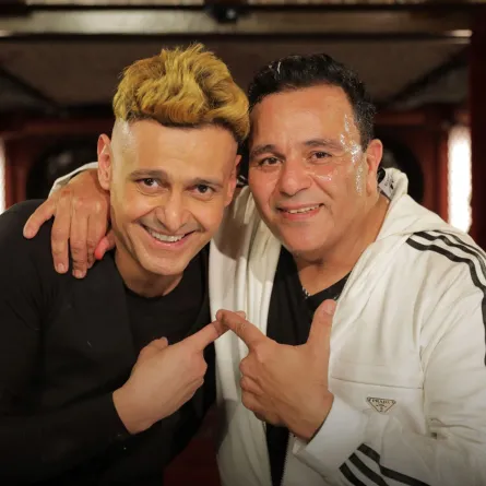 رامز جلال ومحمد فؤاد - الصورة من حساب رامز جلال على الفيس بوك