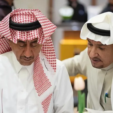 عبدالله السدحان وناصر القصبي -الصورة من حساب المصور سامي الرويسان على الانستغرام