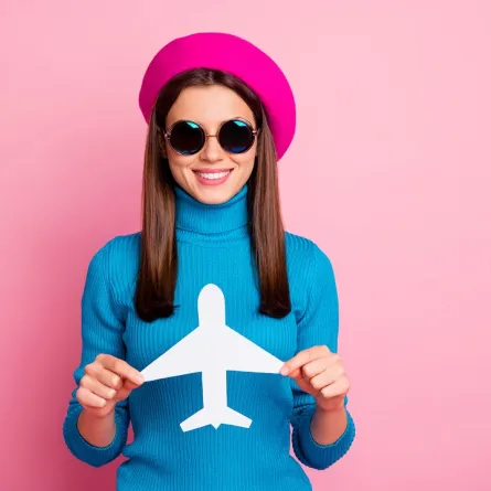 صورة تعبيرية عن السفر بالطائرة