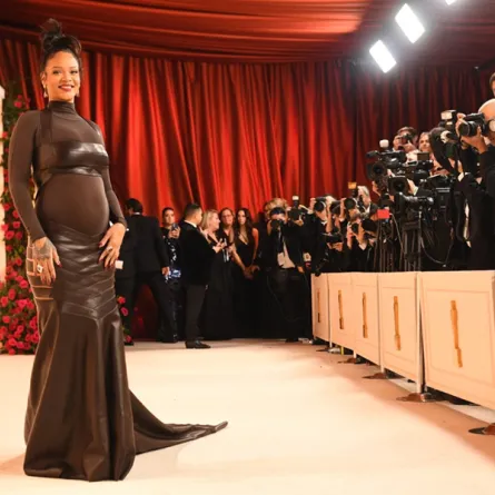 Rihanna attends the 95th Annual Academy Awards at the Dolby Theatre in Hollywood, California on March 12, 2023. VALERIE MACON / AFP