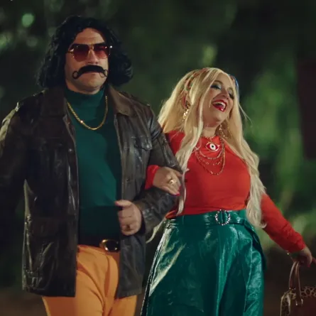 أحمد مكي ورحمة أحمد - الصورة من حساب المسلسل على الفيس بوك