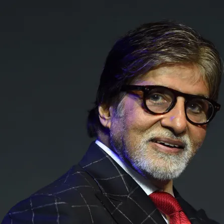 Amitabh Bachchan in Mumbai on May 17, 2018. PUNIT PARANJPE / AFP