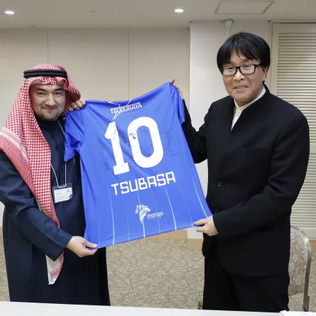 مانجا للإنتاج توقع اتفاقية مع  شركة تسوباسا اليابانية المنتجة للكابتن ماجد