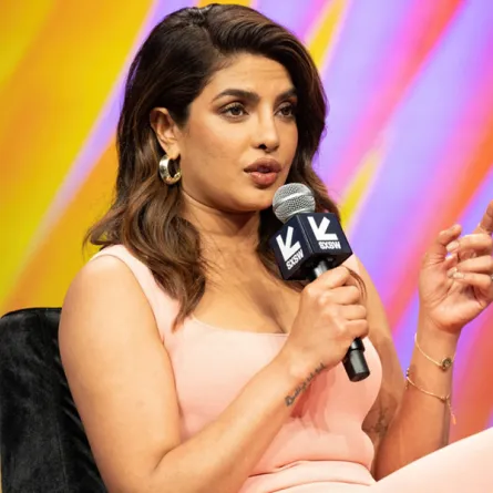 Priyanka Chopra Jonas speaks at the Keynote