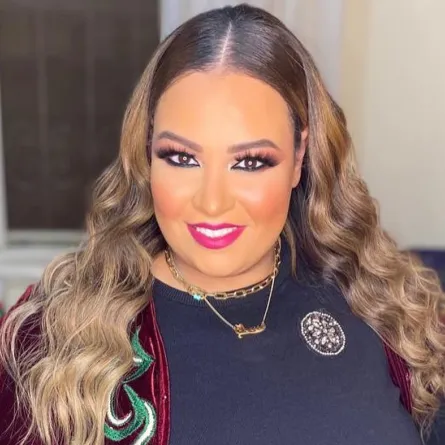 دينا محسن ويزو - صورة من صفحتها على انستغرام 